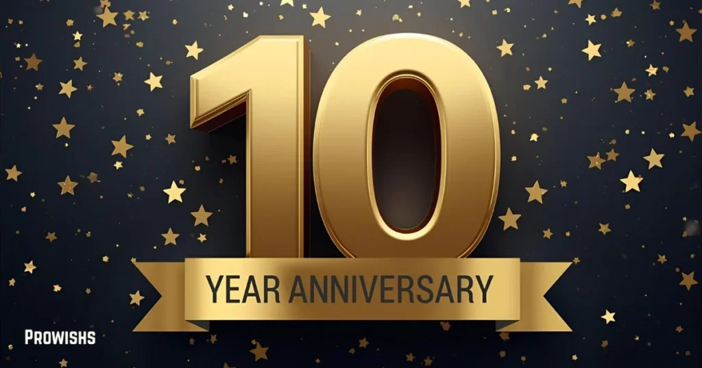 10 Year Work Anniversary Texts