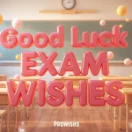 Good Luck Exam Wishes