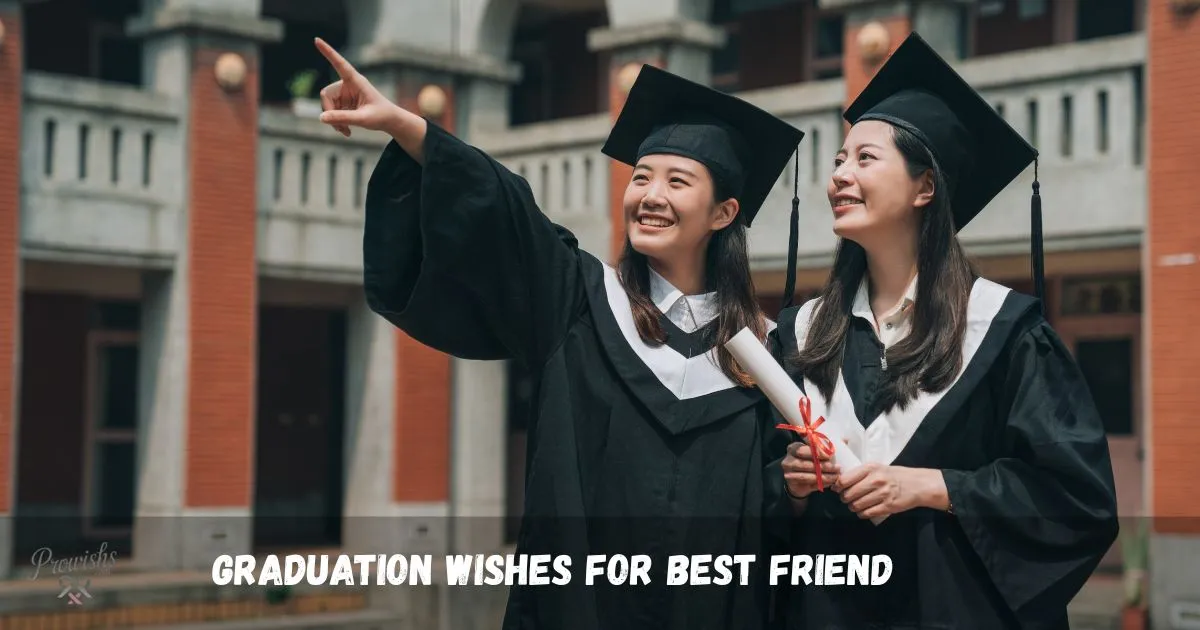 Graduation Wishes for Best Friend