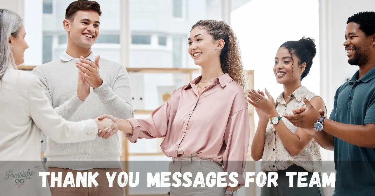 Messages For Team