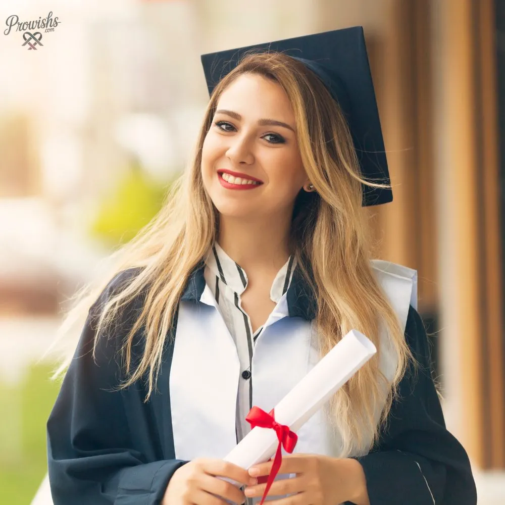 Niece’s graduation glow