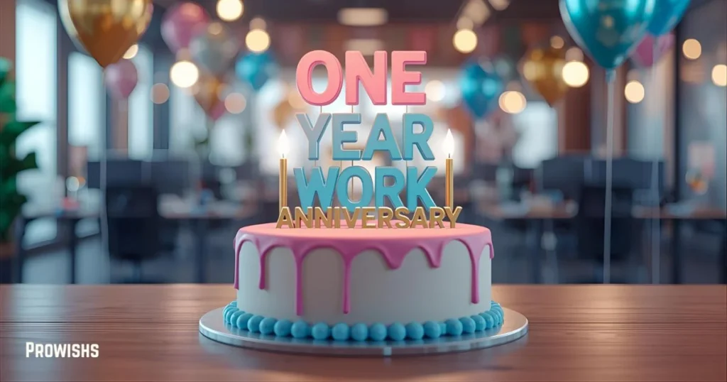 One Year Work Anniversary