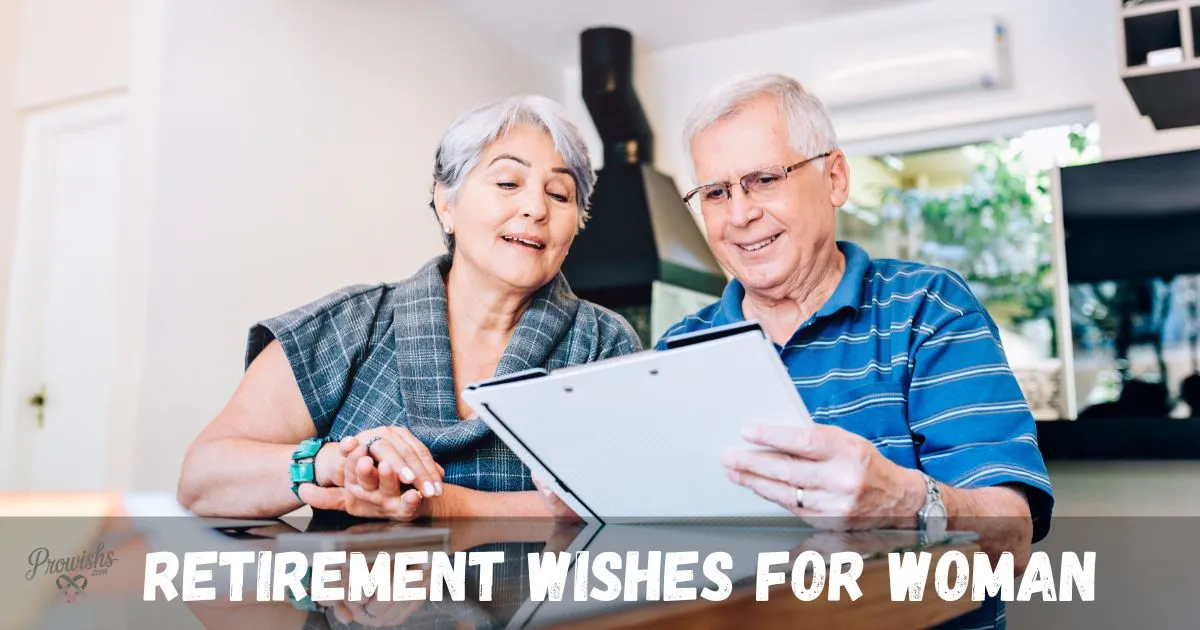 Retirement Wishes For Woman