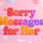 Sorry Messages For Her