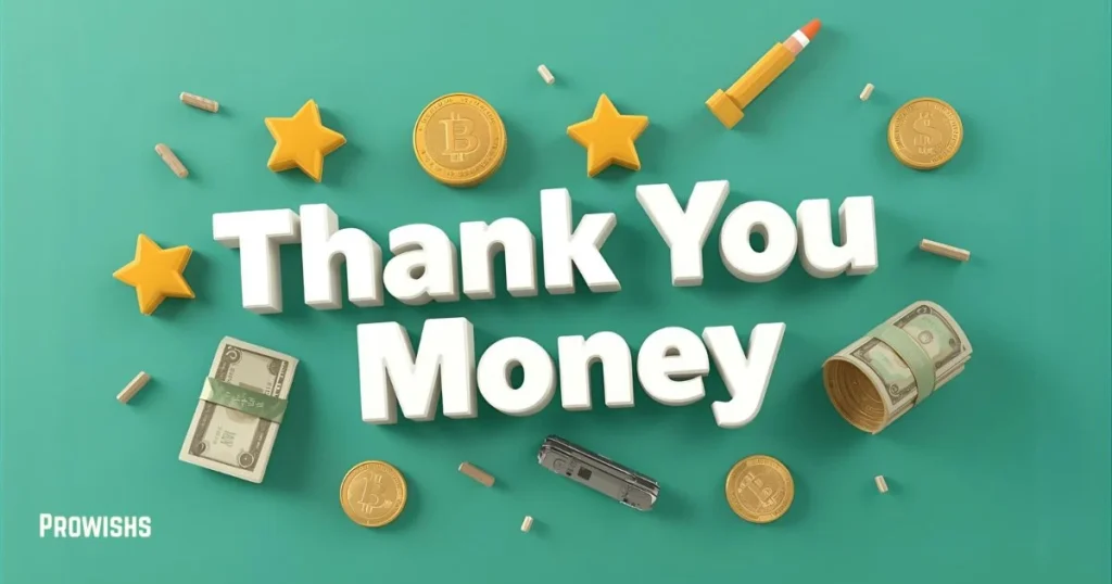 Thank You Messages For Money Gifts