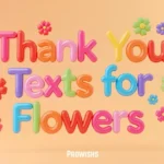 Thank You Texts For Flowers
