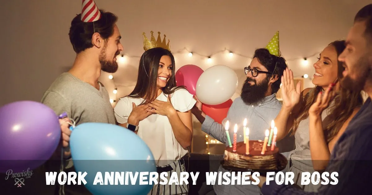 Work Anniversary Wishes