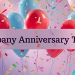 Company Anniversary Texts
