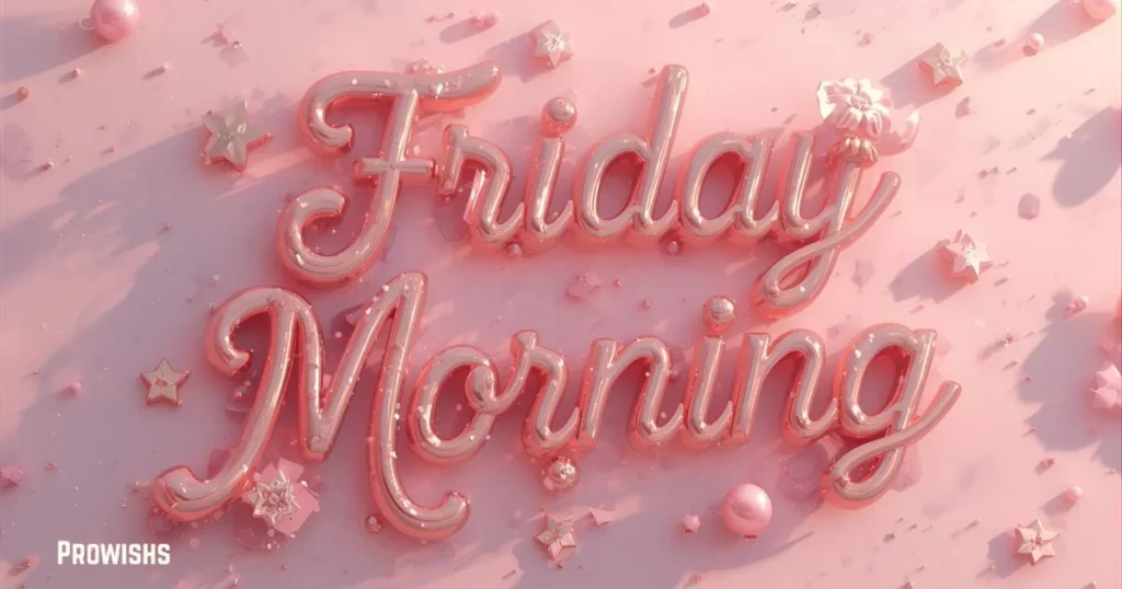 Friday Good Morning Text