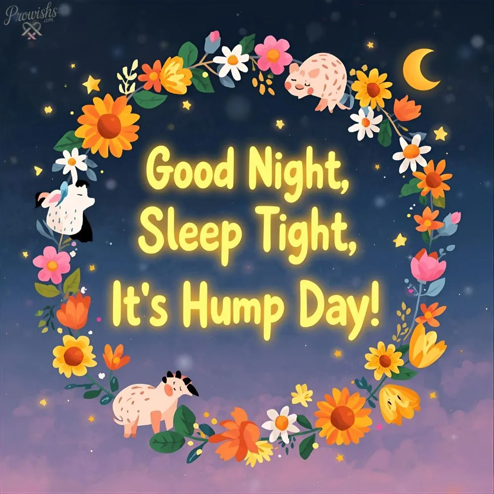 Funny Wednesday Good Night Wishes