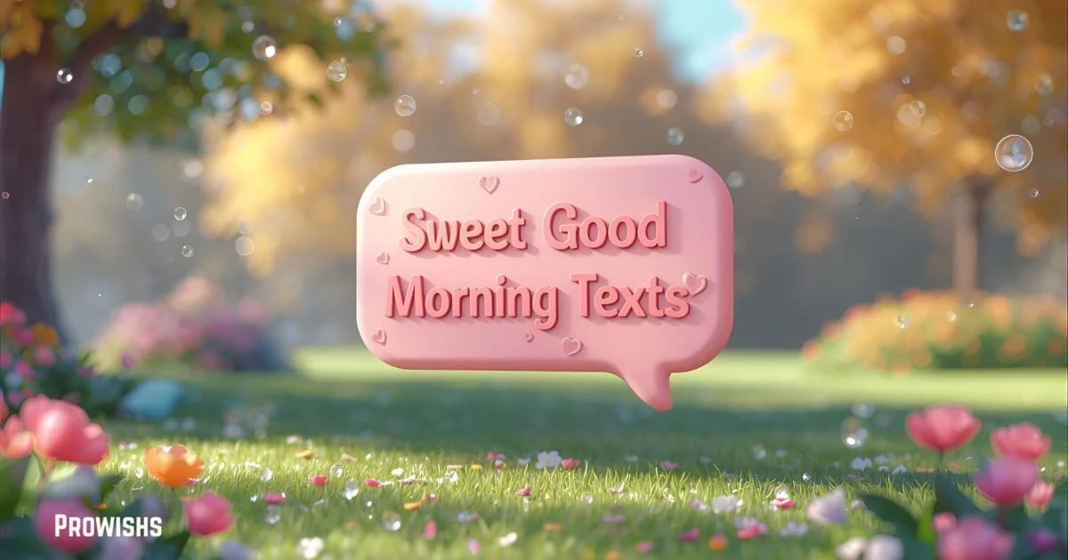 220+ Sweet Good Morning Texts to Make Them Smile (2026)