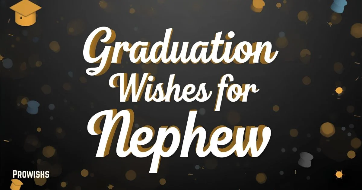 Graduation Wishes For Nephew