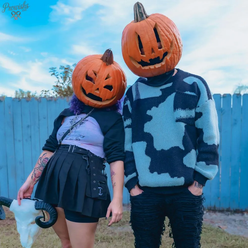 Halloween sparkle with happiness
