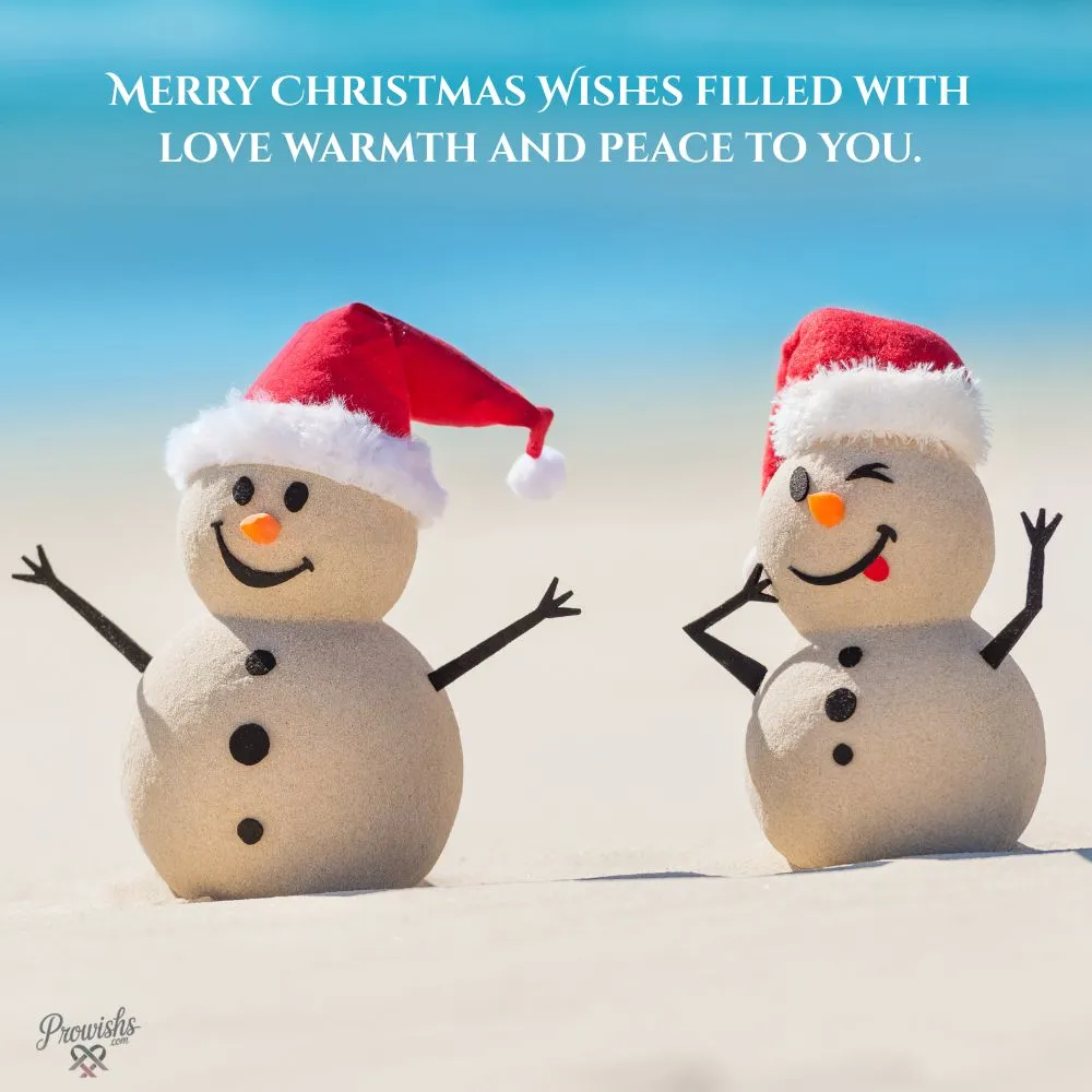 Heartwarming Merry Christmas Wishes