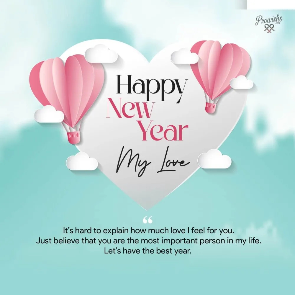 New Year wishes for love