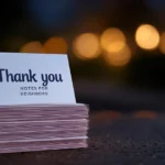 Thank You Notes For Neighbors