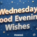 Wednesday Good Evening