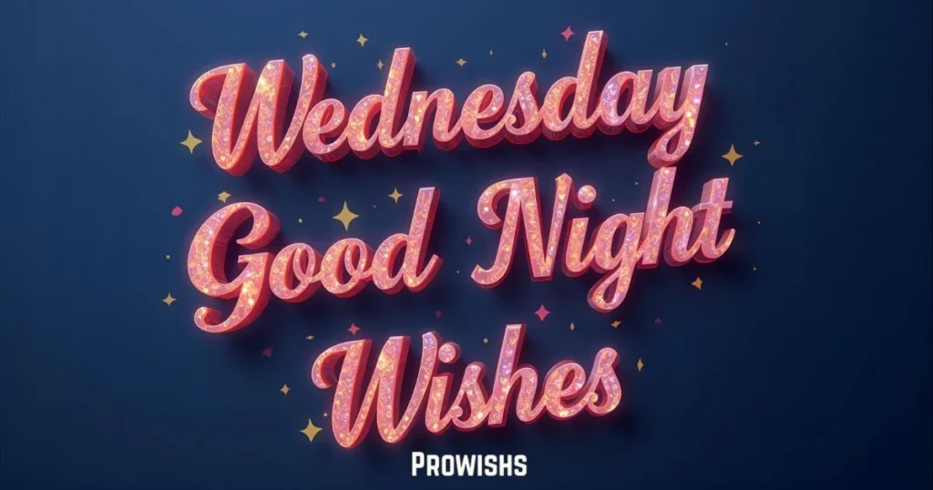 Wednesday Good Night Wishes