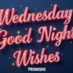 Wednesday Good Night Wishes