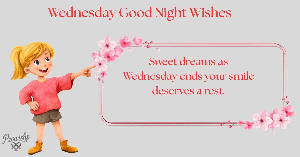 Wednesday Good Night Wishes