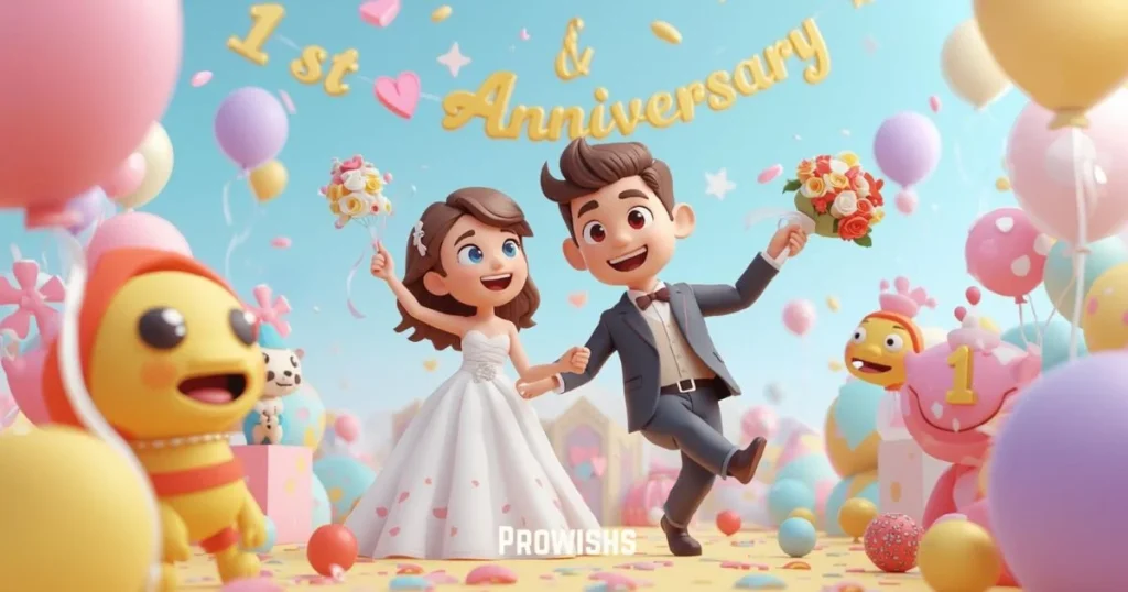 1st Wedding Anniversary Wishes