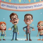 40th Wedding Anniversary Wishes