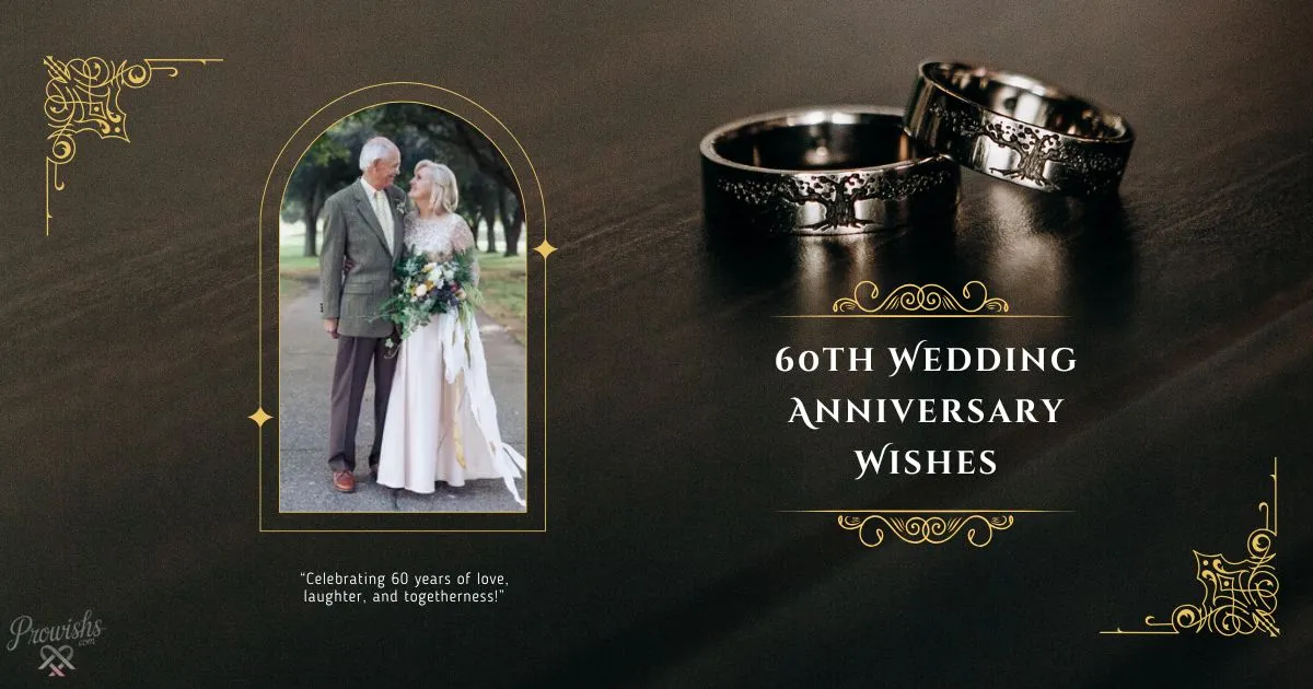 60th Wedding Anniversary Wishes