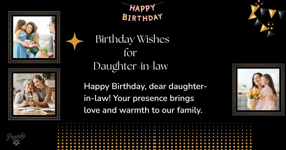  Birthday Wish for Daughter-in-law