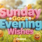 Sunday Good Evening Wishes